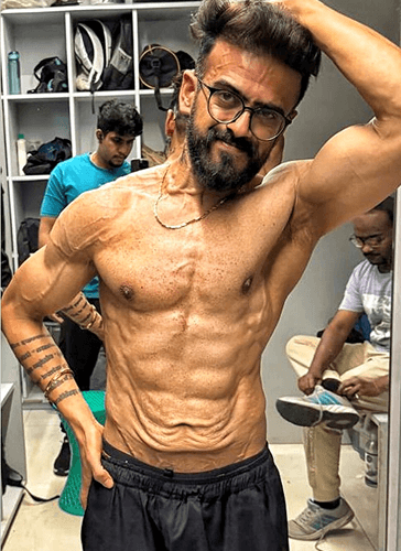 Manish after